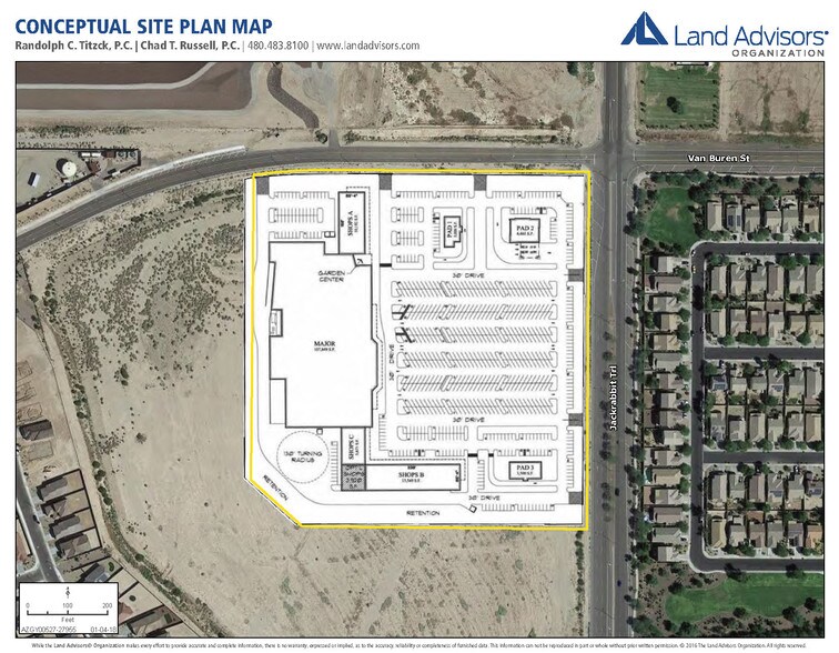 Swc Jackrabbit Trail & Van Buren St, Buckeye, AZ for sale - Site Plan - Image 1 of 1