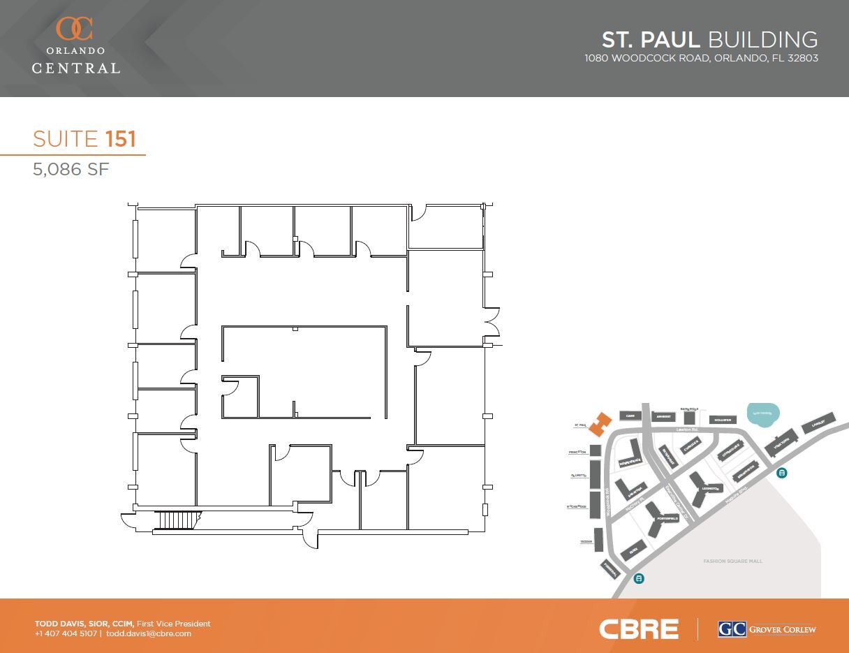 3191 Maguire Blvd, Orlando, FL for lease Floor Plan- Image 1 of 1