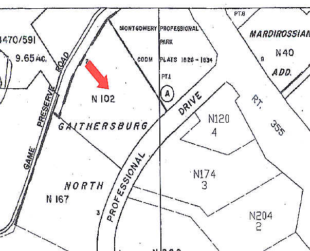 200 Professional Dr, Gaithersburg, MD for sale - Plat Map - Image 2 of 16