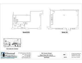 180 Varick St, New York, NY for lease Site Plan- Image 1 of 1