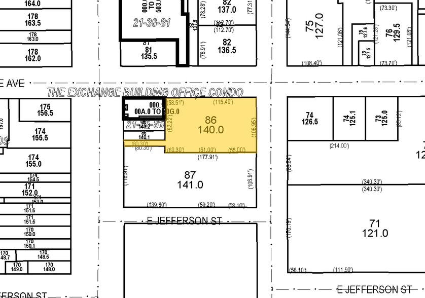 201 S Monroe St, Tallahassee, FL for sale - Plat Map - Image 1 of 1