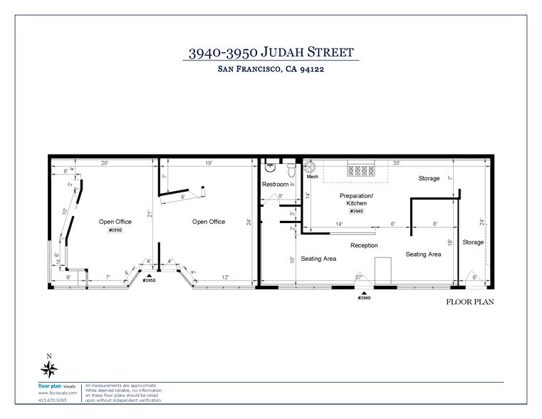 39403950 Judah St, San Francisco, CA 94122 Retail for Sale