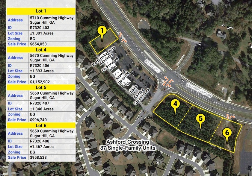 5710 Cumming Hwy, Sugar Hill, GA for sale - Other - Image 1 of 1