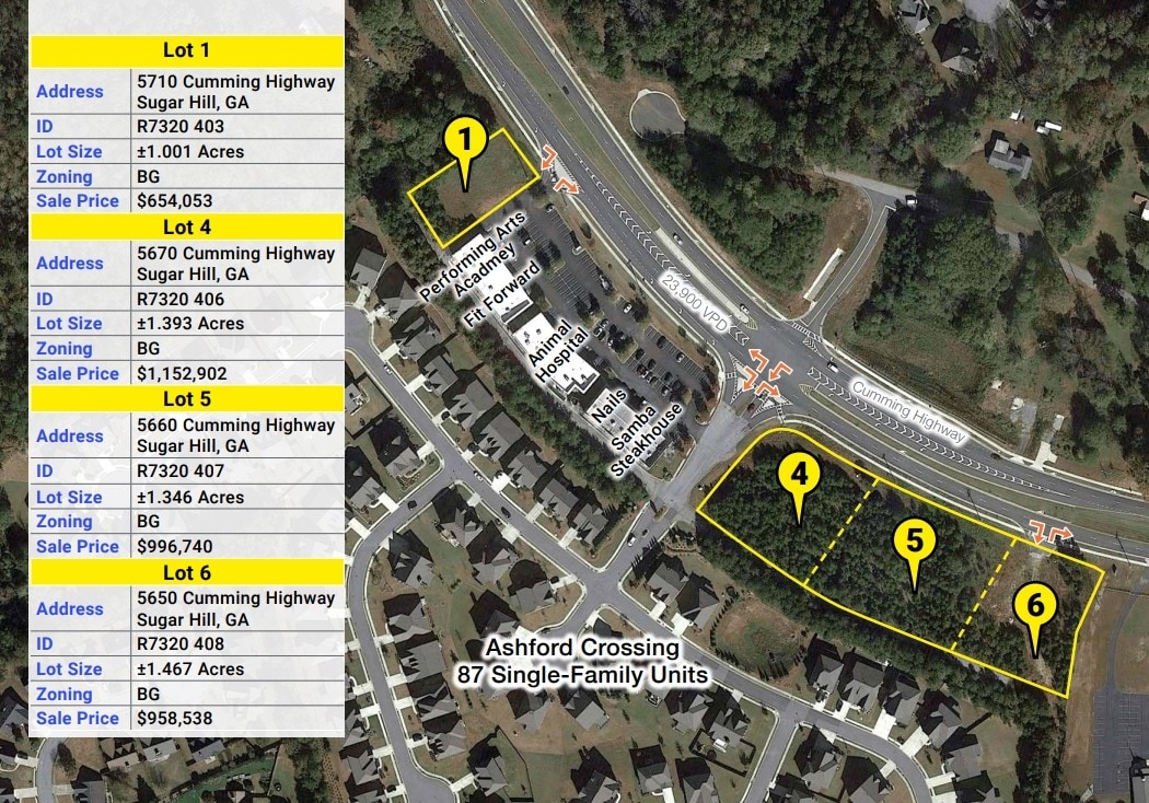 5710 Cumming Hwy, Sugar Hill, GA for sale Other- Image 1 of 2