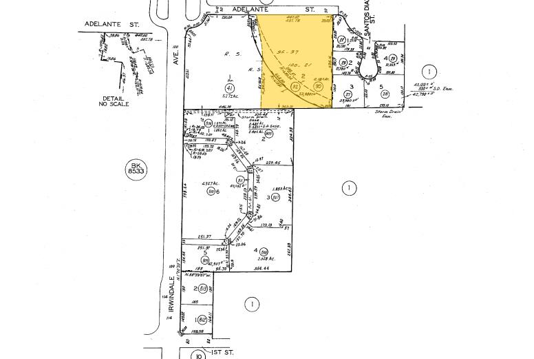 16014 Adelante St, Irwindale, CA for lease - Plat Map - Image 2 of 12