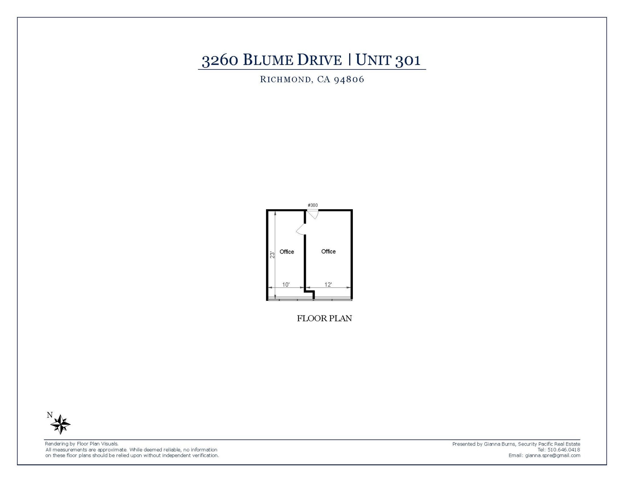 3260 Blume Dr, Richmond, CA for lease Floor Plan- Image 1 of 1