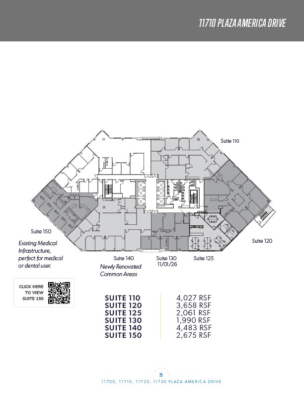 11700 Plaza America Dr, Reston, VA for lease Floor Plan- Image 1 of 1