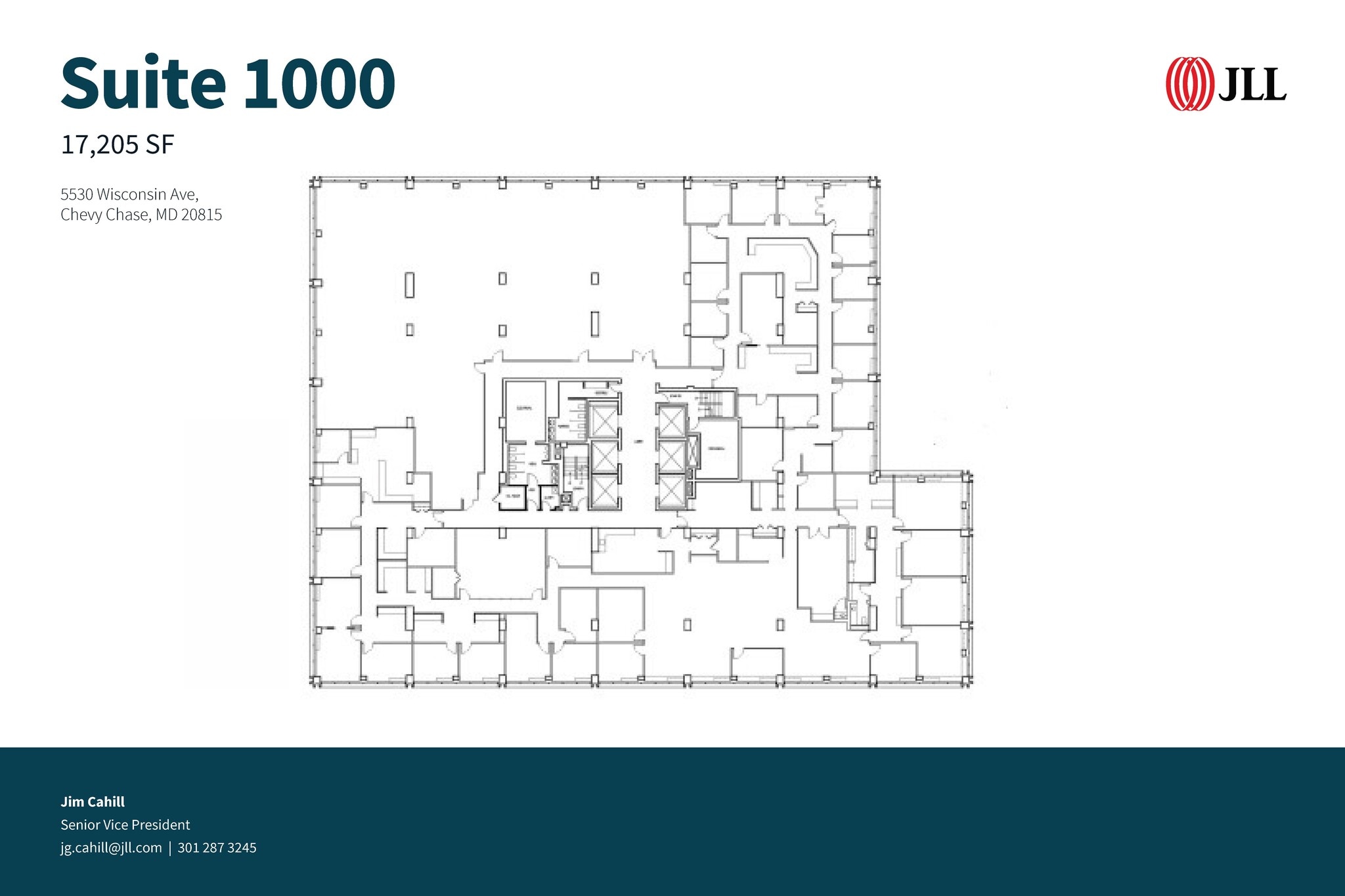 5530 Wisconsin Ave, Chevy Chase, MD for lease Floor Plan- Image 1 of 1