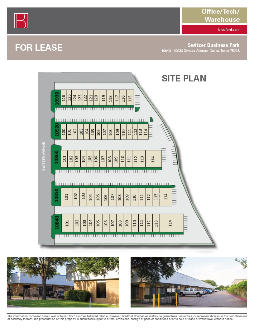 10840 Switzer Ave, Dallas, TX for sale Site Plan- Image 1 of 1