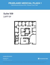 10905 Memorial Hermann Dr, Pearland, TX for lease Floor Plan- Image 1 of 1