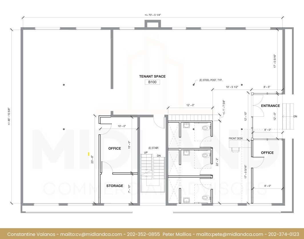2833 Georgia Ave NW, Washington, DC for lease Floor Plan- Image 1 of 1