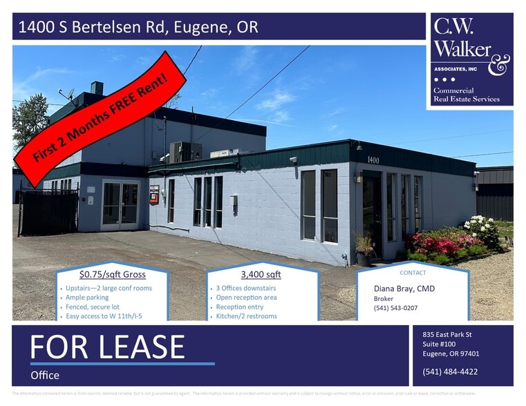 1400 S Bertelsen Rd, Eugene, OR for sale - Building Photo - Image 2 of 7