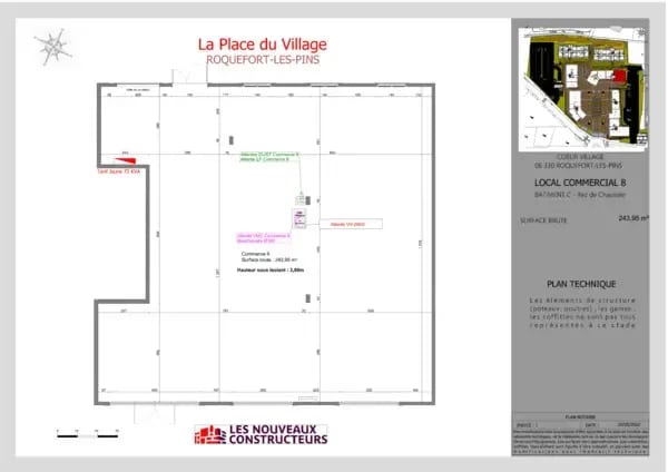 Retail in Roquefort-les-Pins for lease Interior Photo- Image 1 of 1