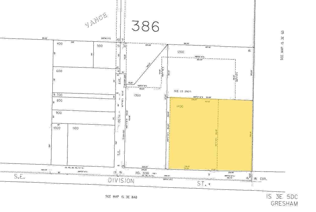 2919-2925 NW Division St, Gresham, OR for sale Plat Map- Image 1 of 1