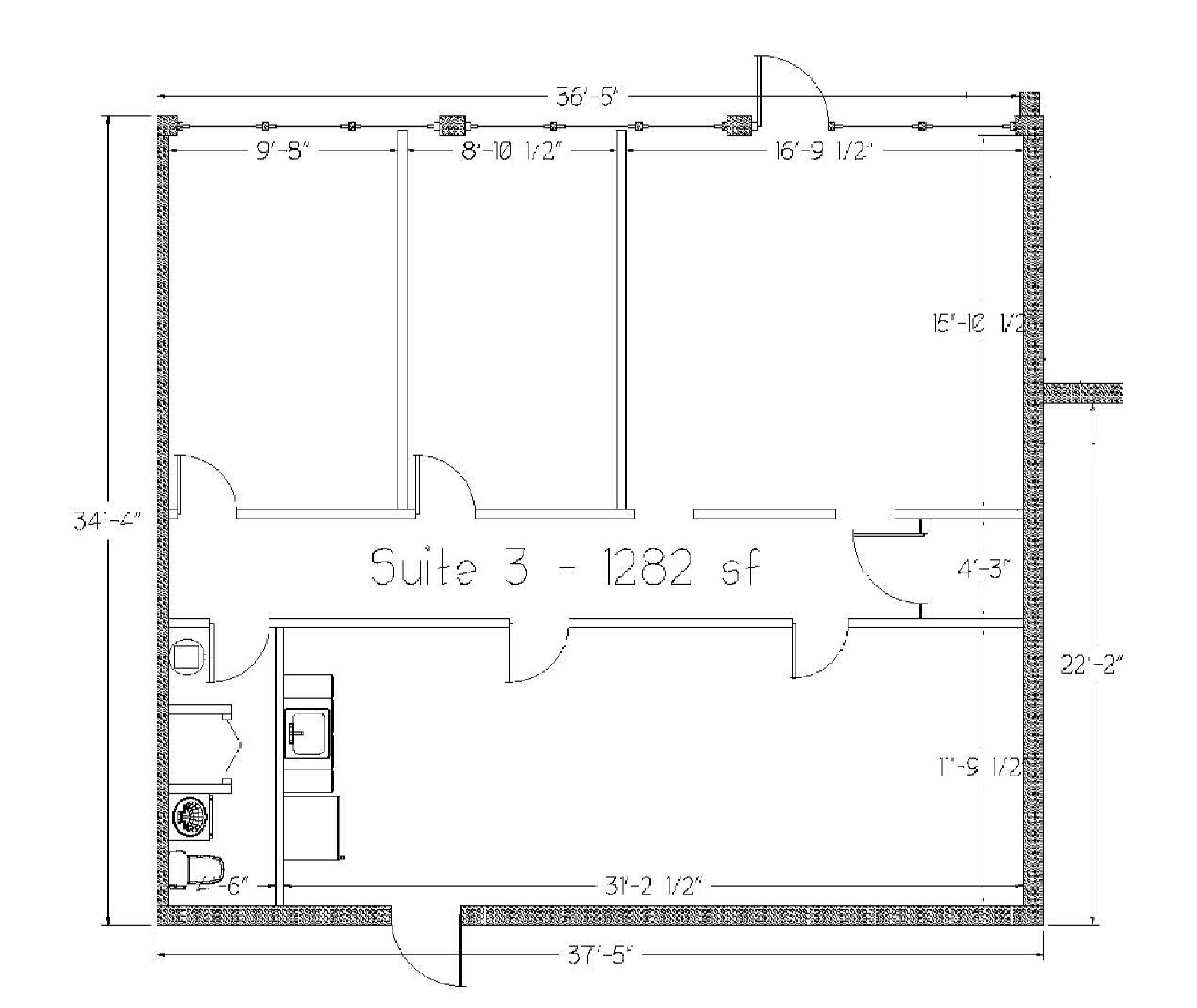 3104 Del Prado Blvd S, Cape Coral, FL for lease Floor Plan- Image 1 of 2