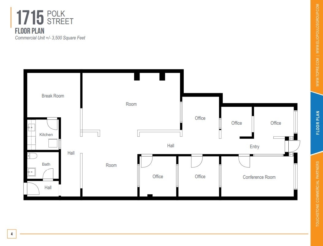 1715 Polk St, San Francisco, CA for lease Floor Plan- Image 1 of 1