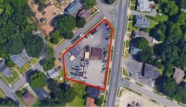 520 Saluda St, Rock Hill, SC - AERIAL map view