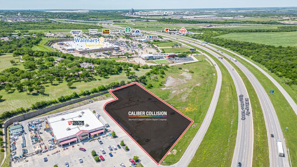 HWY 67, Midlothian, TX 76065 CALIBER COLLISION 15 YR ABSOLUTE NET