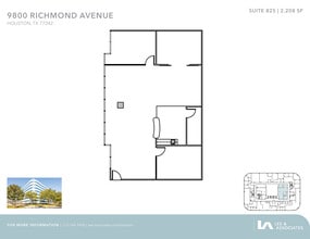 9800 Richmond Ave, Houston, TX for lease Floor Plan- Image 1 of 1