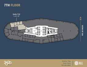 2800 S Shirlington Rd, Arlington, VA for lease Floor Plan- Image 1 of 1