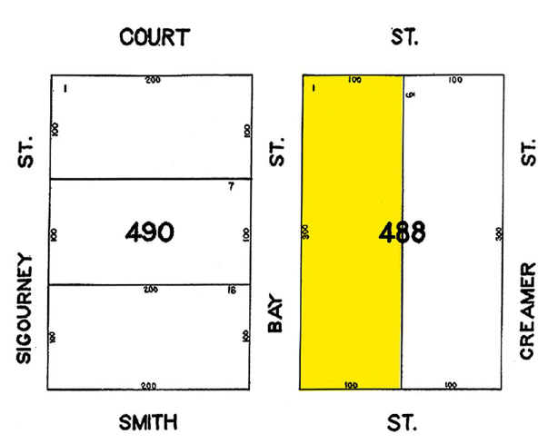 221 Bay St, Brooklyn, NY for sale Plat Map- Image 1 of 1
