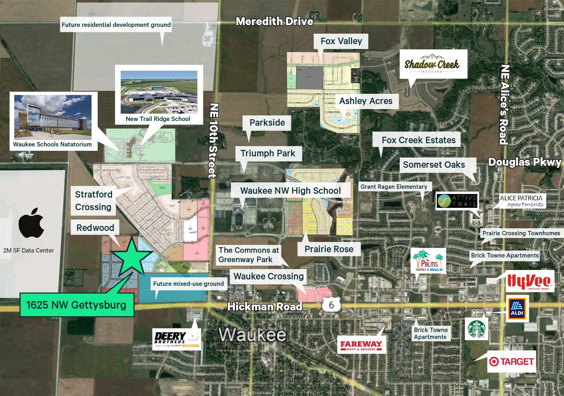 1625 NW Gettysburg Ln, Waukee, IA for sale Primary Photo- Image 1 of 3