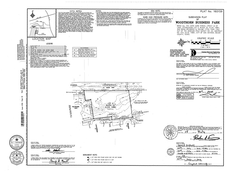 6514 Hausman Rd W, San Antonio, TX for sale - Site Plan - Image 3 of 3