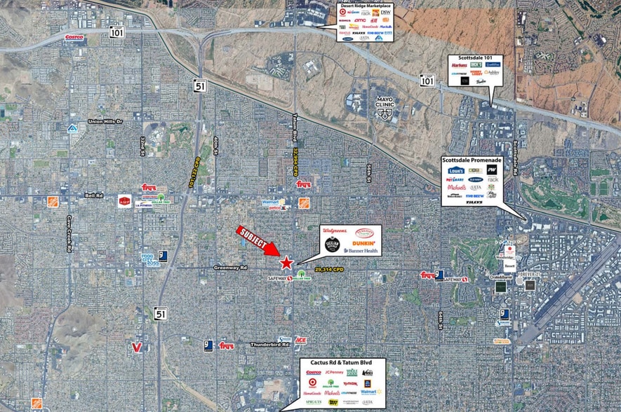 Tatum & Greenway, Phoenix, AZ for lease - Building Photo - Image 3 of 13