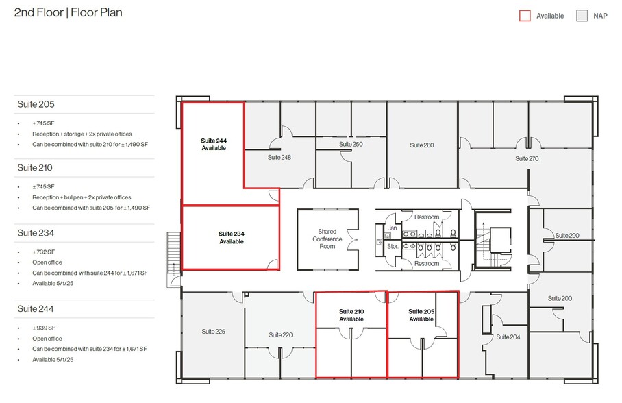 275 Hill St, Reno, NV for lease - Floor Plan - Image 2 of 7