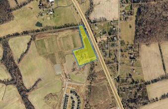 6342 Mintbrook Ln, Bealeton, VA - aerial  map view