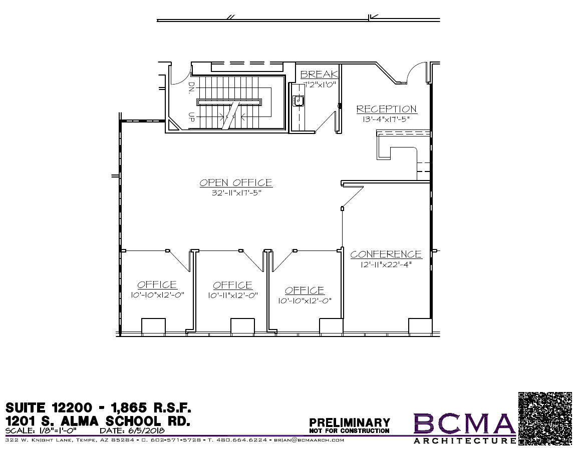 1201 S Alma School Rd, Mesa, AZ for lease Floor Plan- Image 1 of 1
