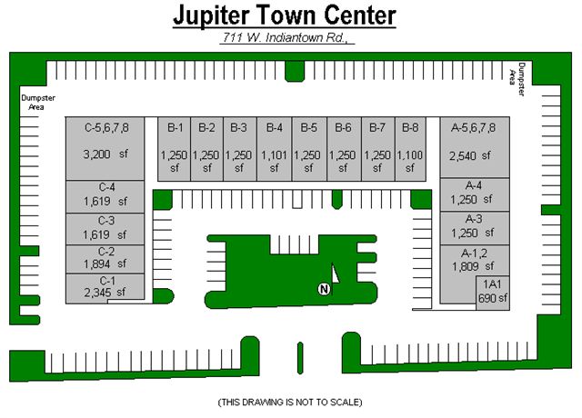 711 W Indian Town Rd, Jupiter, FL for lease - Site Plan - Image 3 of 4