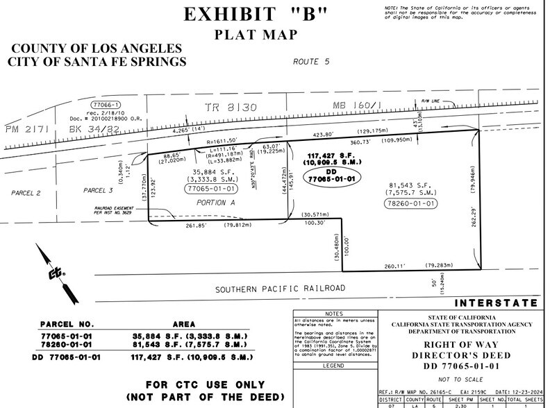 13560 Firestone Blvd, Santa Fe Springs, CA for sale - Plat Map - Image 3 of 3