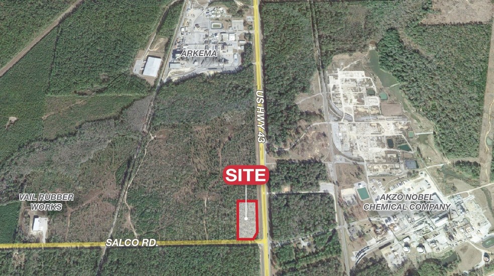 NW US Hwy 43 & Salco Rd, Creola, AL for sale - Building Photo - Image 1 of 1