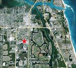 201 Toney Penna Dr, Jupiter, FL - AERIAL map view