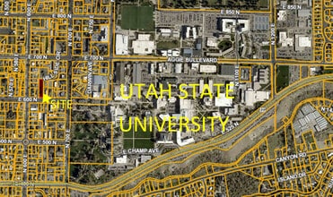 631 E 600 N, Logan, UT - AERIAL map view - Image1