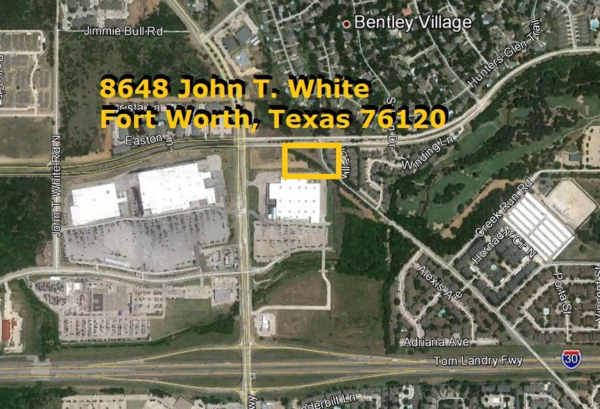 8648 John T White Rd, Fort Worth, TX for sale - Aerial - Image 3 of 9