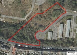Ffaldau Ter, Ferndale, MGN - AERIAL  map view