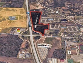 Longstreet & I-45, Willis, TX - Aerial  map view - Image1
