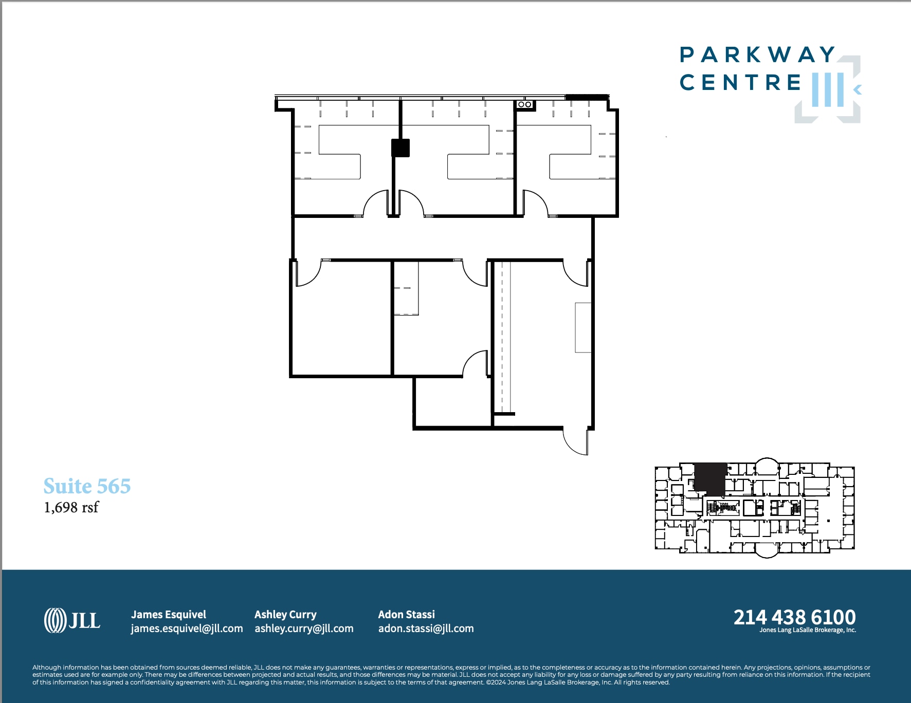 2745 Dallas Pky, Plano, TX for lease Floor Plan- Image 1 of 1