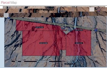 I-8 & Vekol Valley Road Interchange, Stanfield, AZ - AERIAL map view - Image1