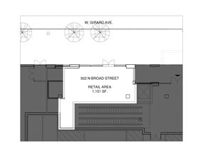 922 N Broad St, Philadelphia, PA for lease Site Plan- Image 2 of 2