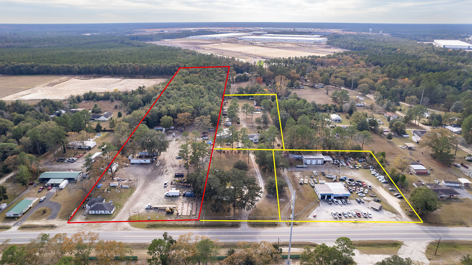 4884 US Highway 80 E, Ellabell, GA for sale Aerial- Image 1 of 2