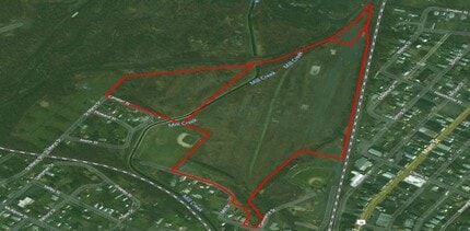 TBD Mill St, Avoca, PA - AERIAL  map view