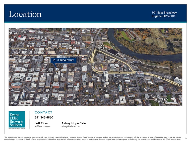 101 E Broadway Ave, Eugene, OR for lease - Building Photo - Image 2 of 2