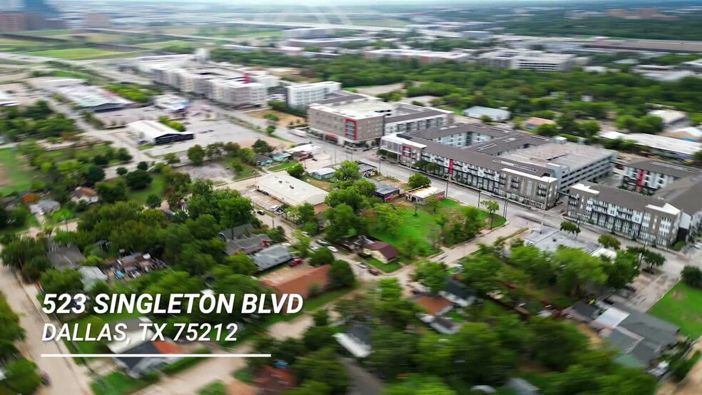 523 Singleton Blvd, Dallas, TX for lease - Commercial Listing Video - Image 2 of 19