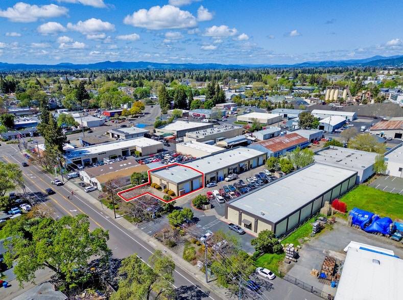 343-345 W 9th St, Santa Rosa, CA for sale - Aerial - Image 2 of 22