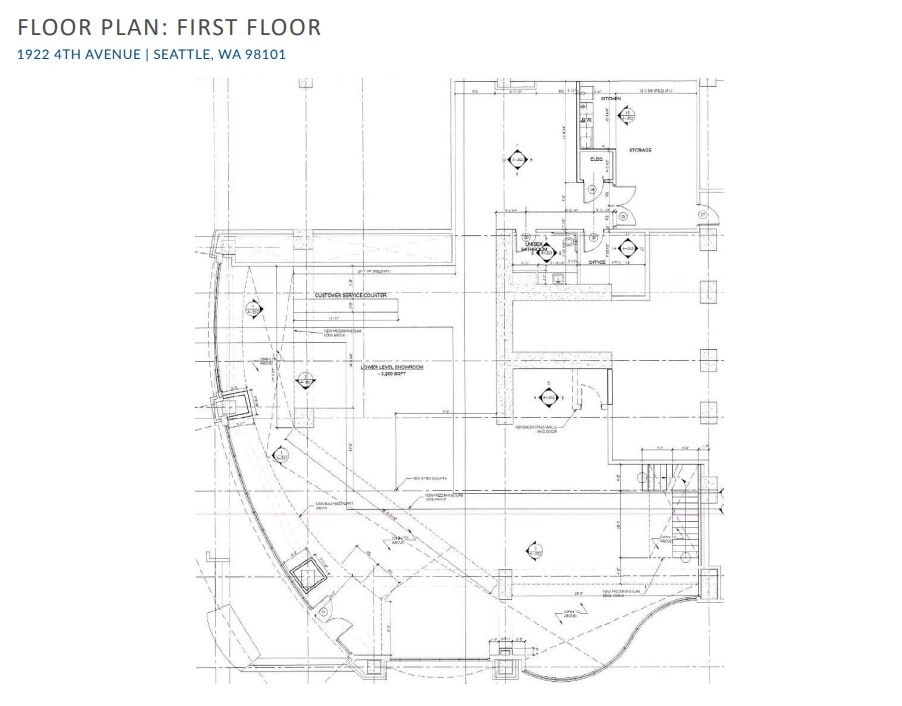 1918 4th Ave, Seattle, WA 98101 - Unit 1 -  - Floor Plan - Image 1 of 2