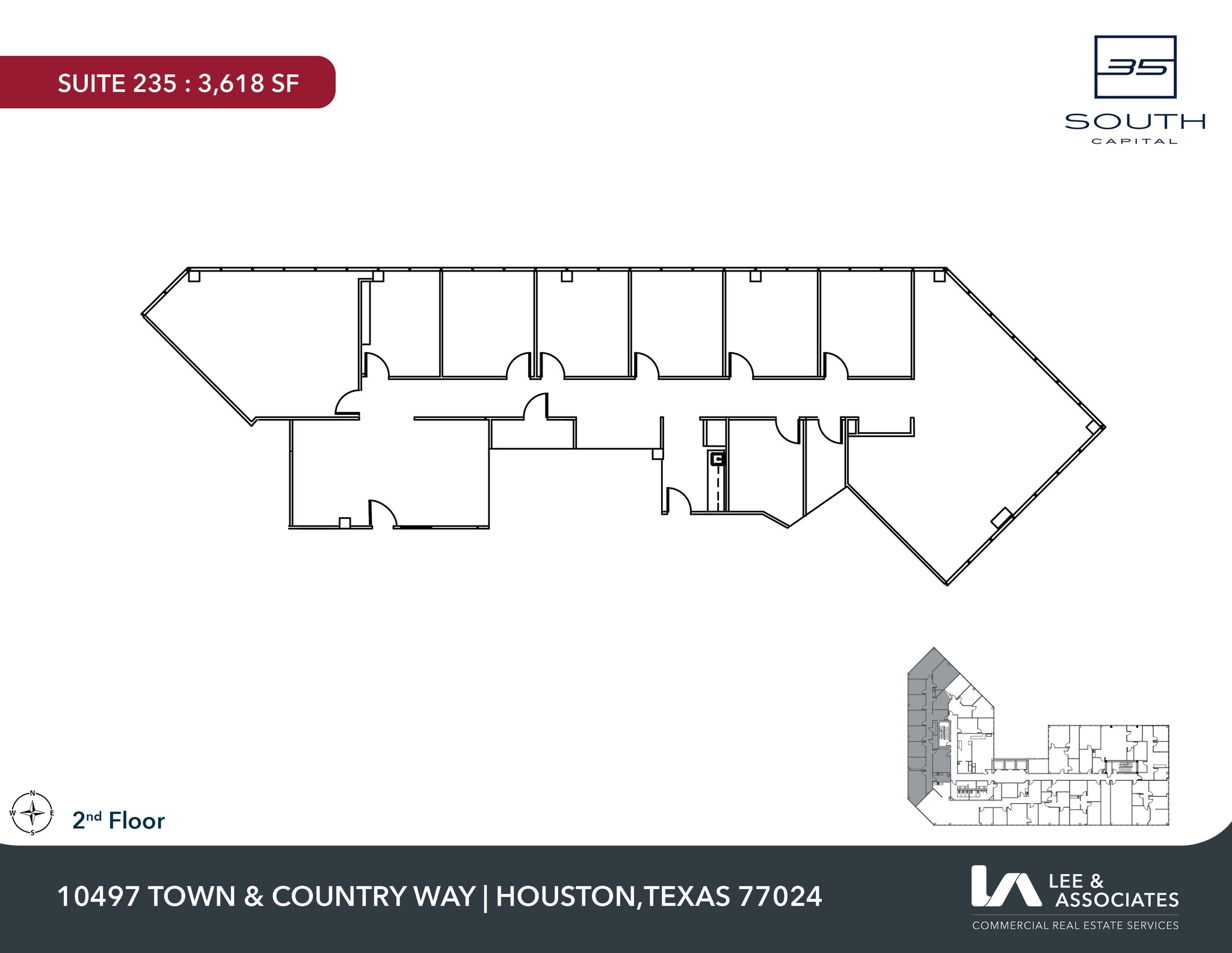 10497 Town & Country Way, Houston, TX for lease Floor Plan- Image 1 of 1