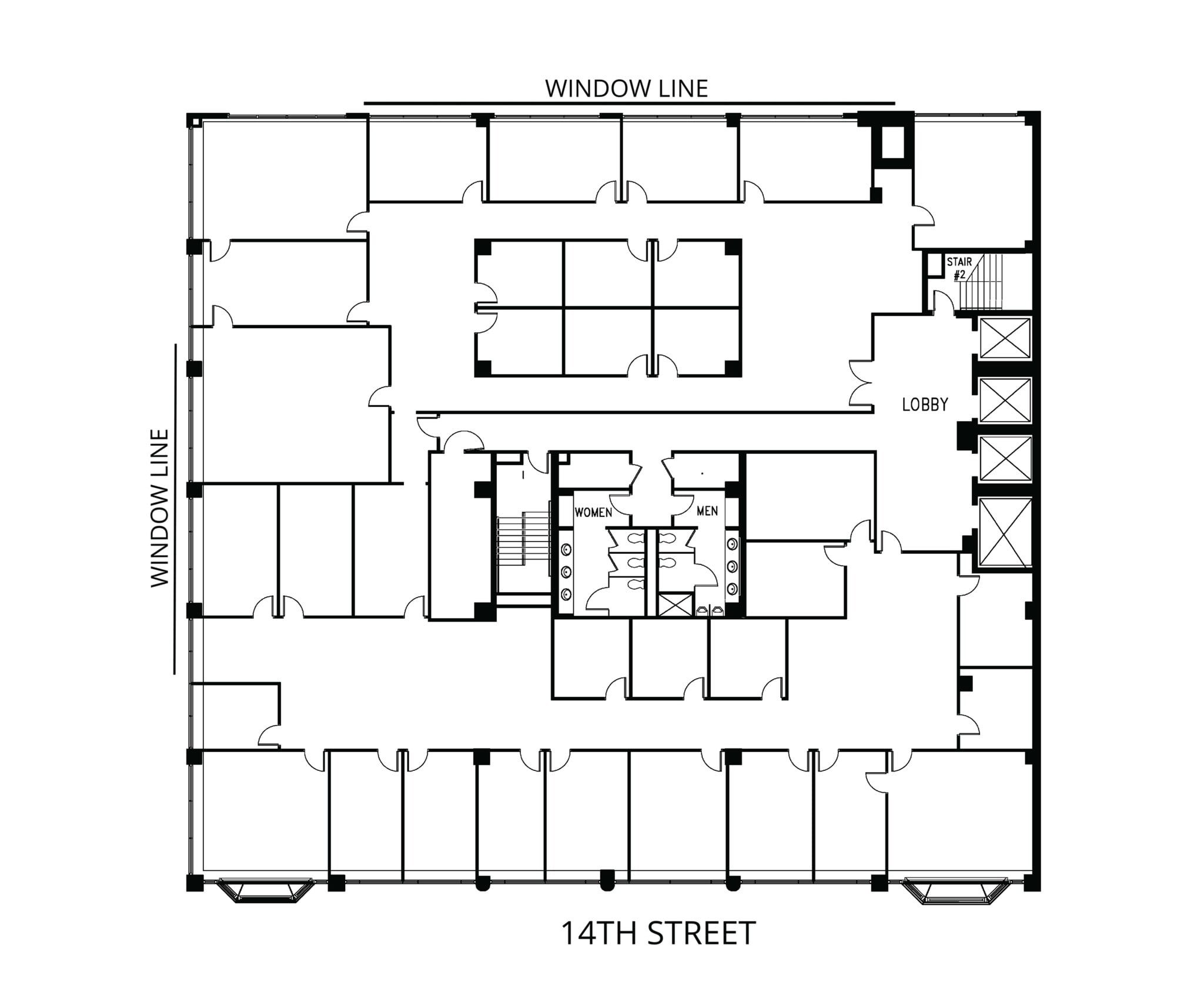 717 14th St NW, Washington, DC for lease Floor Plan- Image 1 of 1
